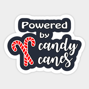 Christmas Candy Canes Sticker